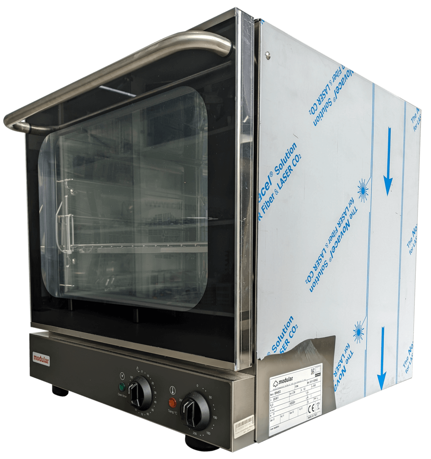 imagem forno modular perspetiva